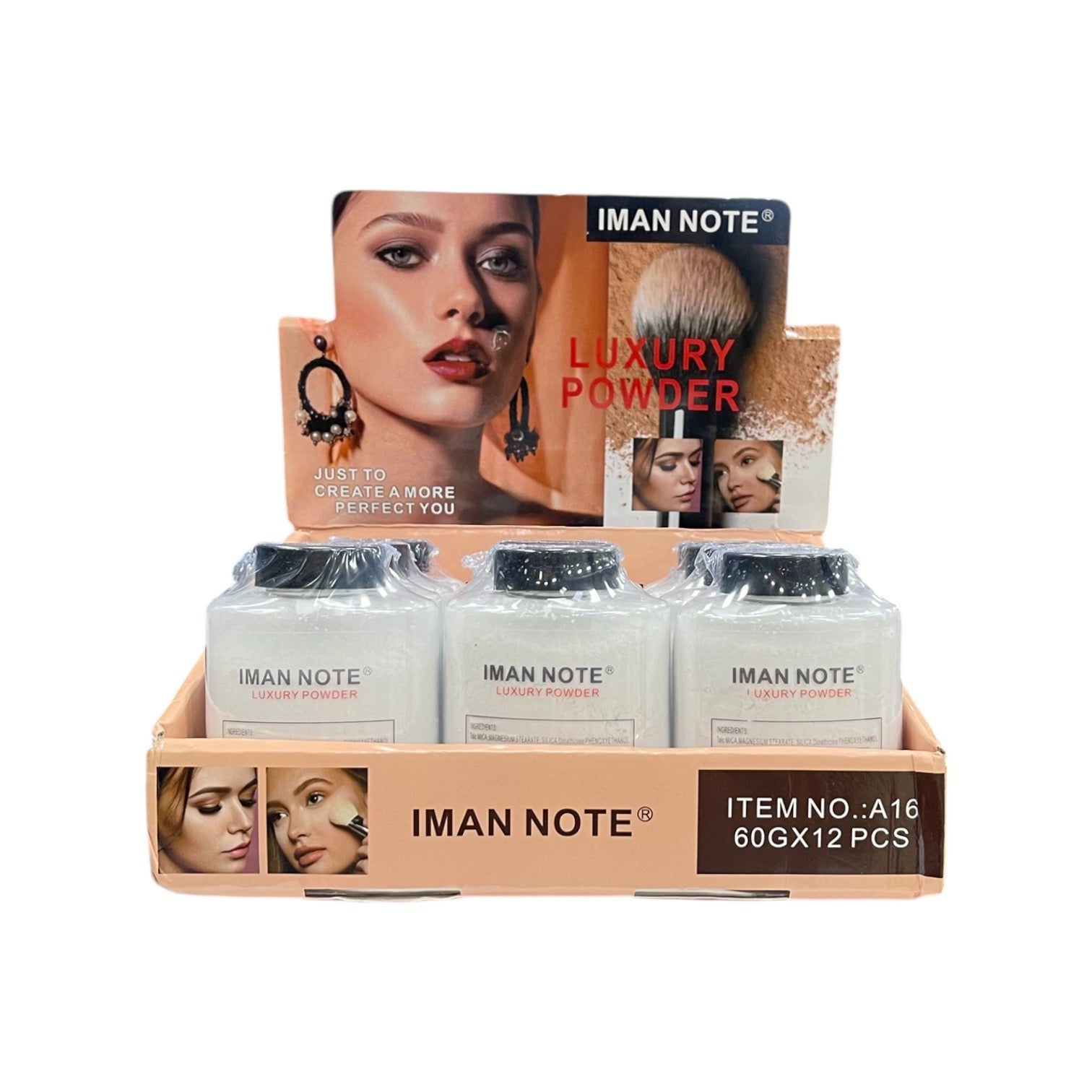 POLVO BANANA GRANDE 60G IMAN NOTE