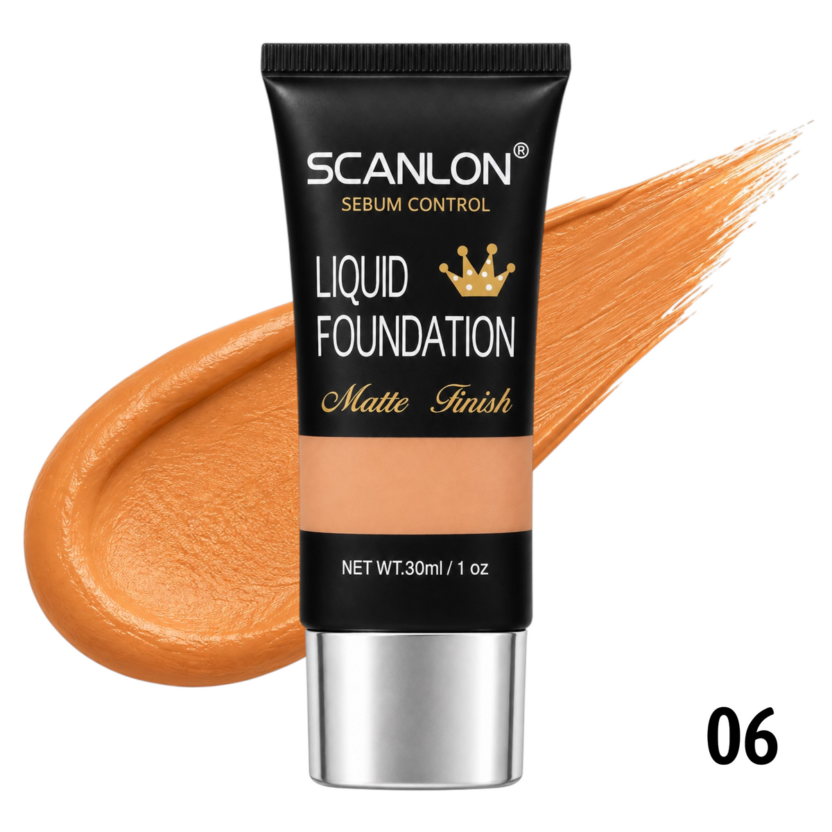 BASE LIQUIDA MATTE FINISH SEBUM CONTROL 30ML SCANLON