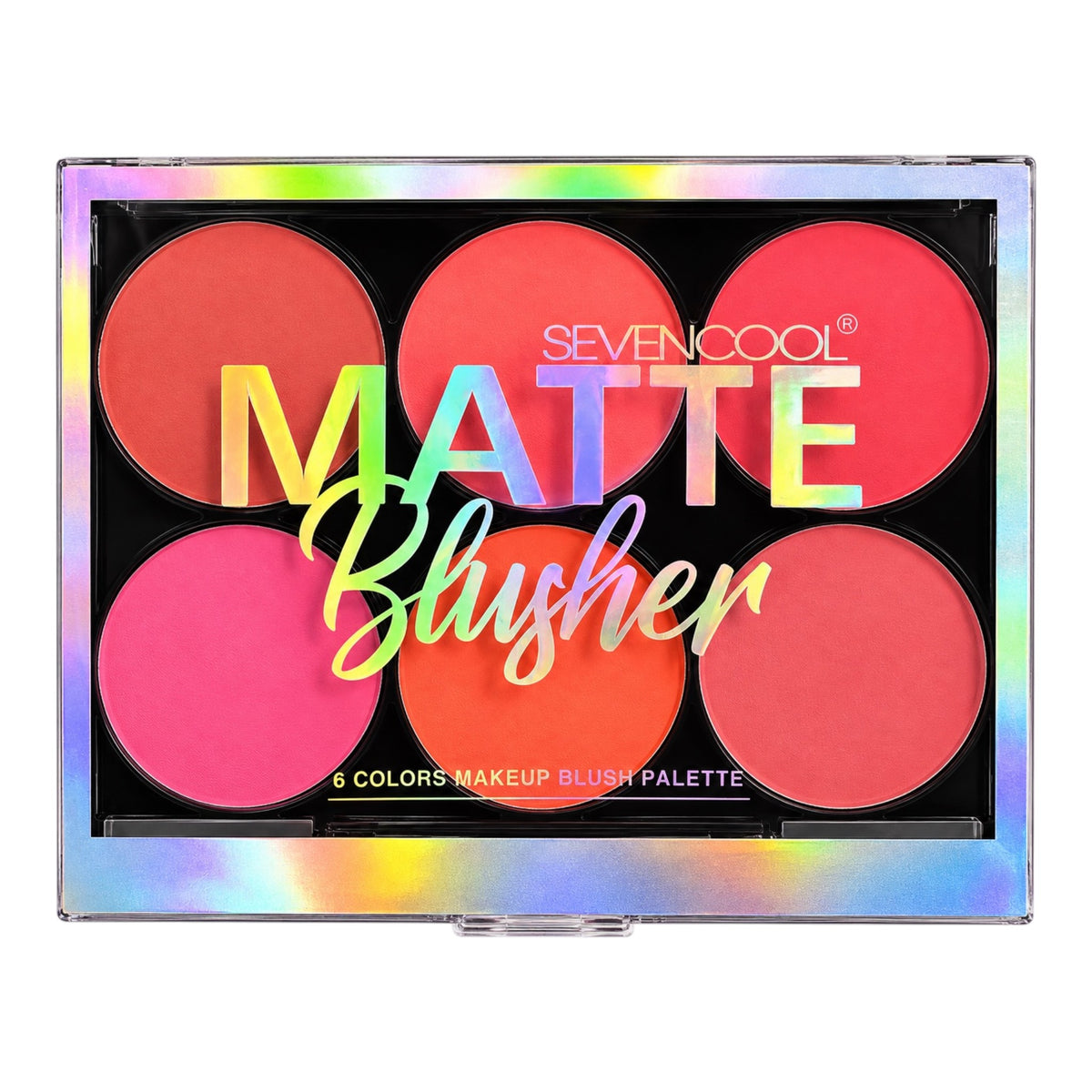 PALETA X6 RUBORES MATTE BLUSHER SEVENCOOL