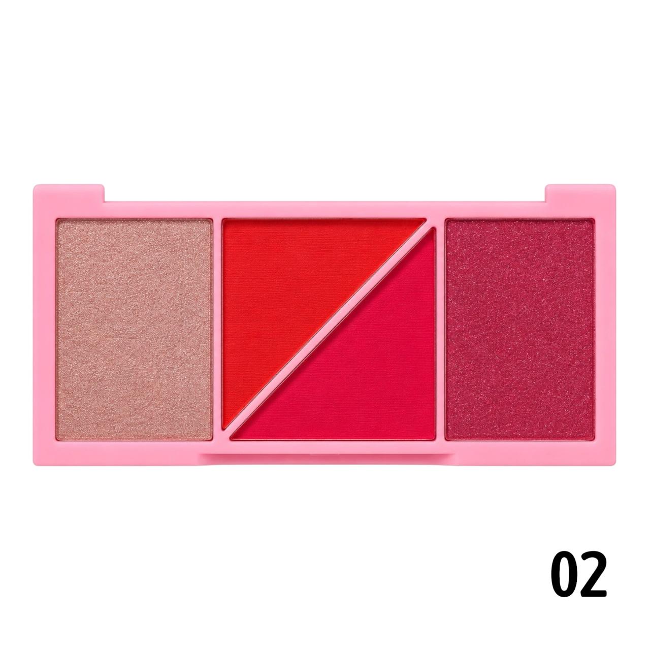 PALETA X4 ILUMINADORES Y RUBORES SPARKLE GIRLZ SEVENCOOL