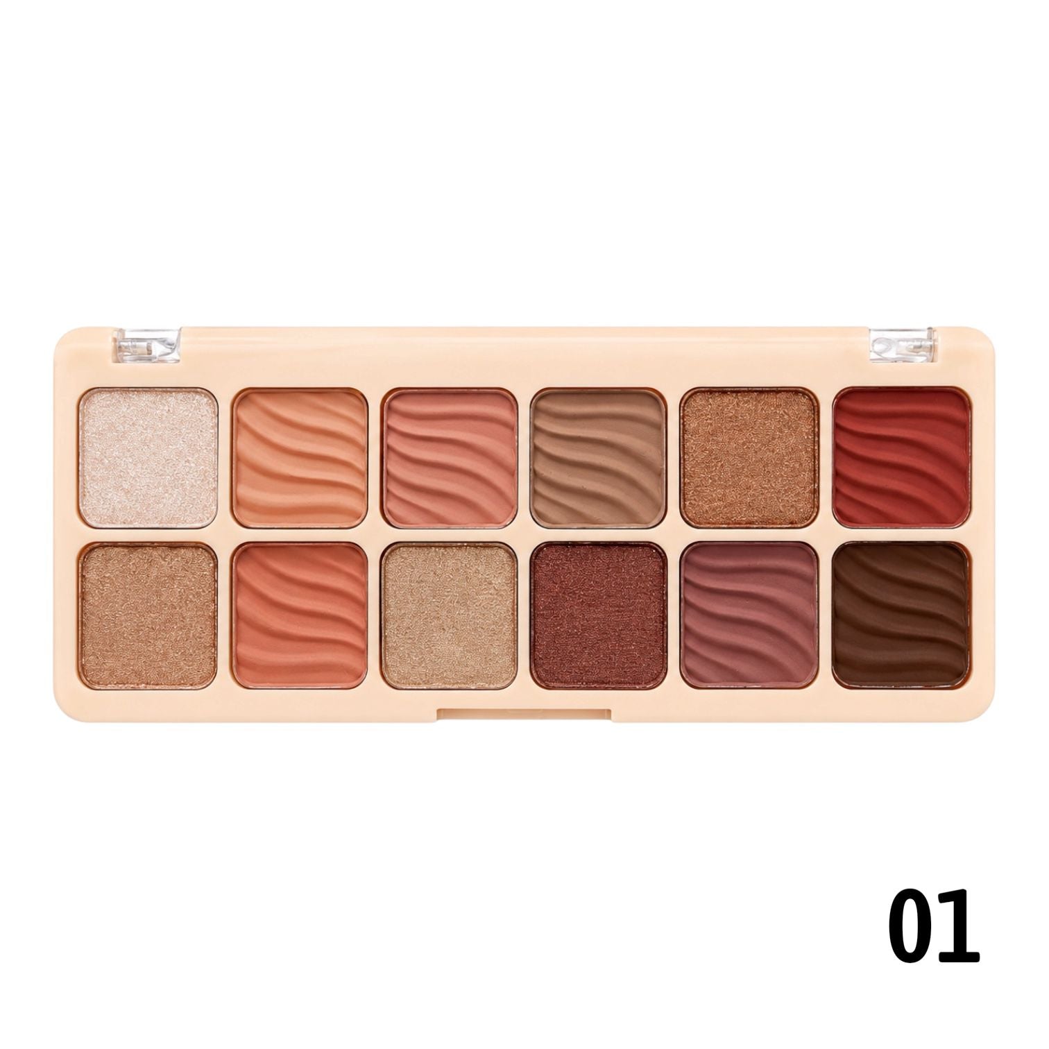 PALETA DE SOMBRAS X12 TONOS SEVENCOOL
