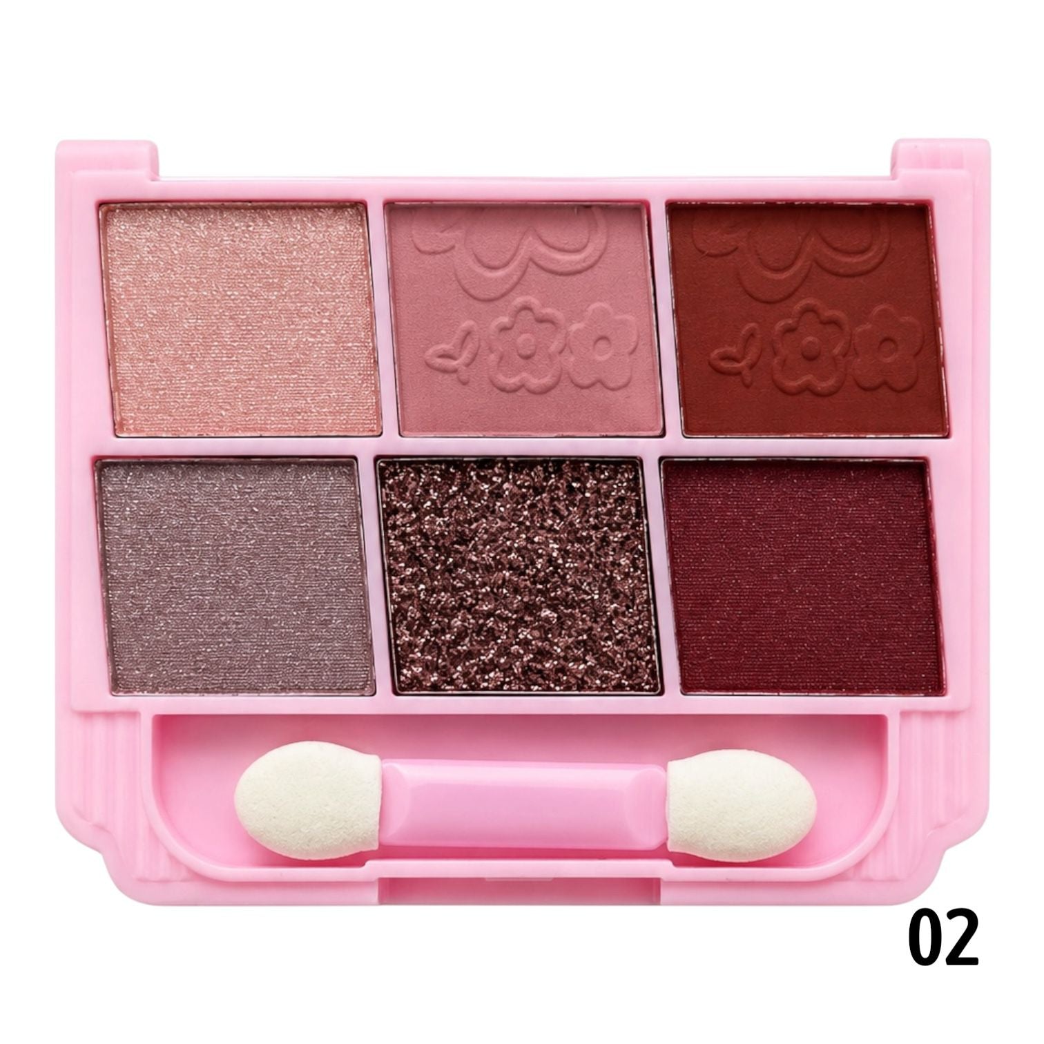 PALETA DE SOMBRAS X6 TONOS BLOOM SEVENCOOL