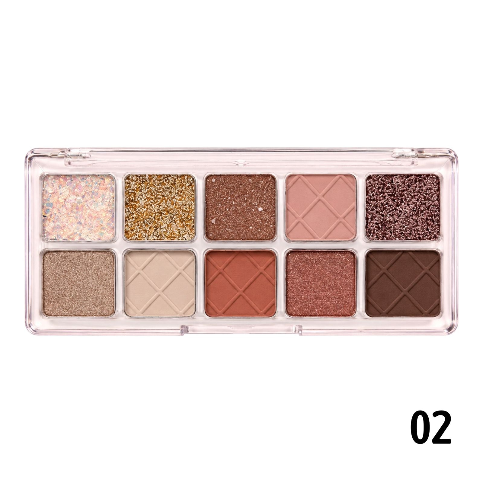 PALETA DE SOMBRAS X10 TONOS SWEET SEVENCOOL