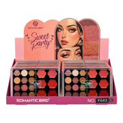 PALETA X18 TONOS FLORECITAS FREE STYLE ROMANTIC BIRD