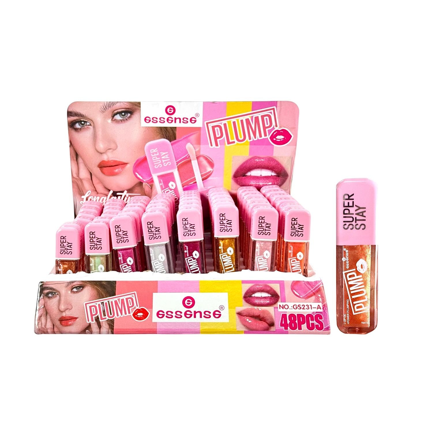 BRILLO GLOSS CON COLOR PLUMP ESSENSE SUPER STAY