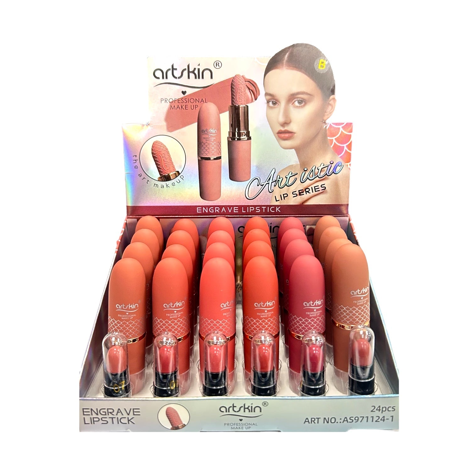 LABIAL EN BARRA ESCAMAS DE SIRENA ARTSKIN