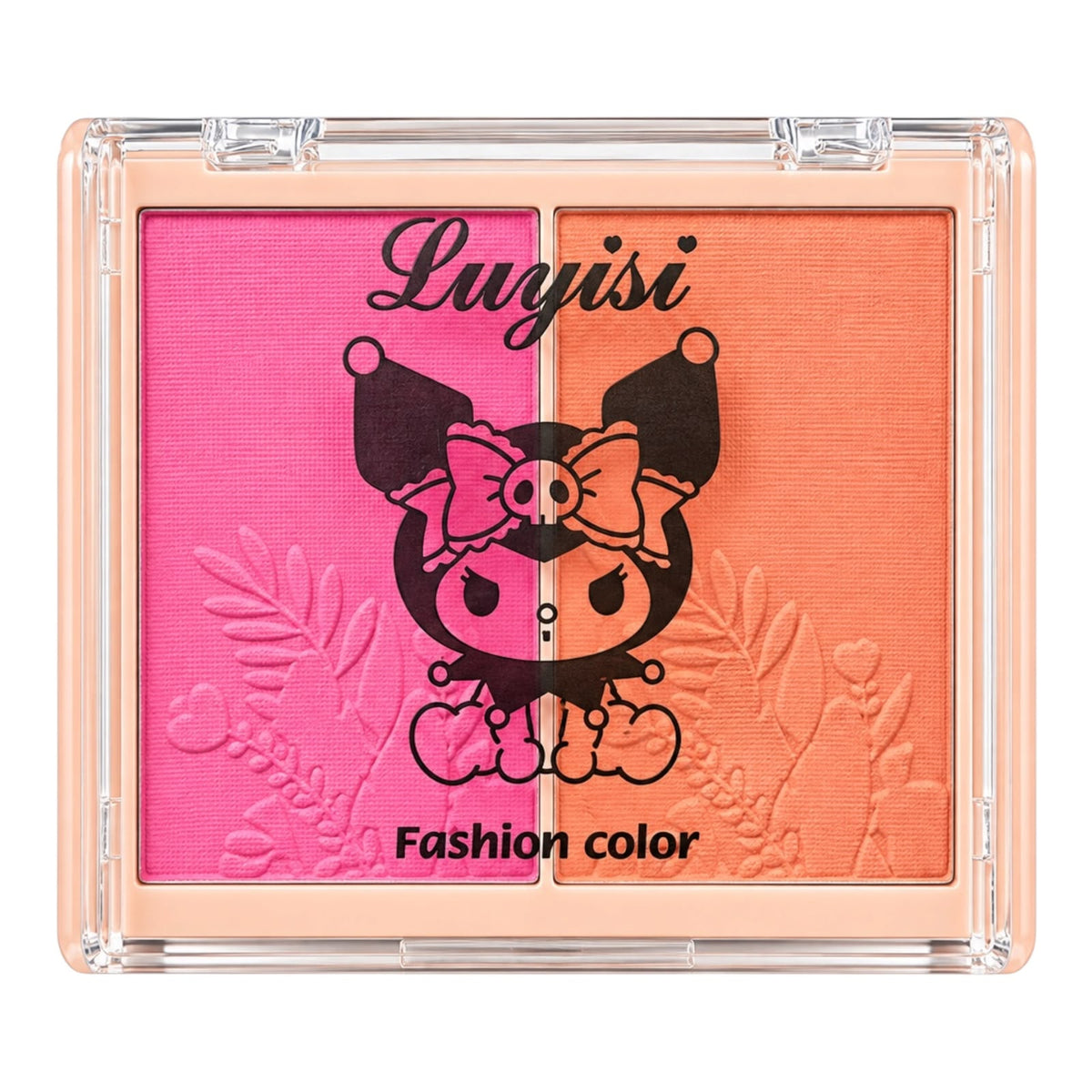 PALETA X2 RUBORES EN POLVO KUROMI LUYISI