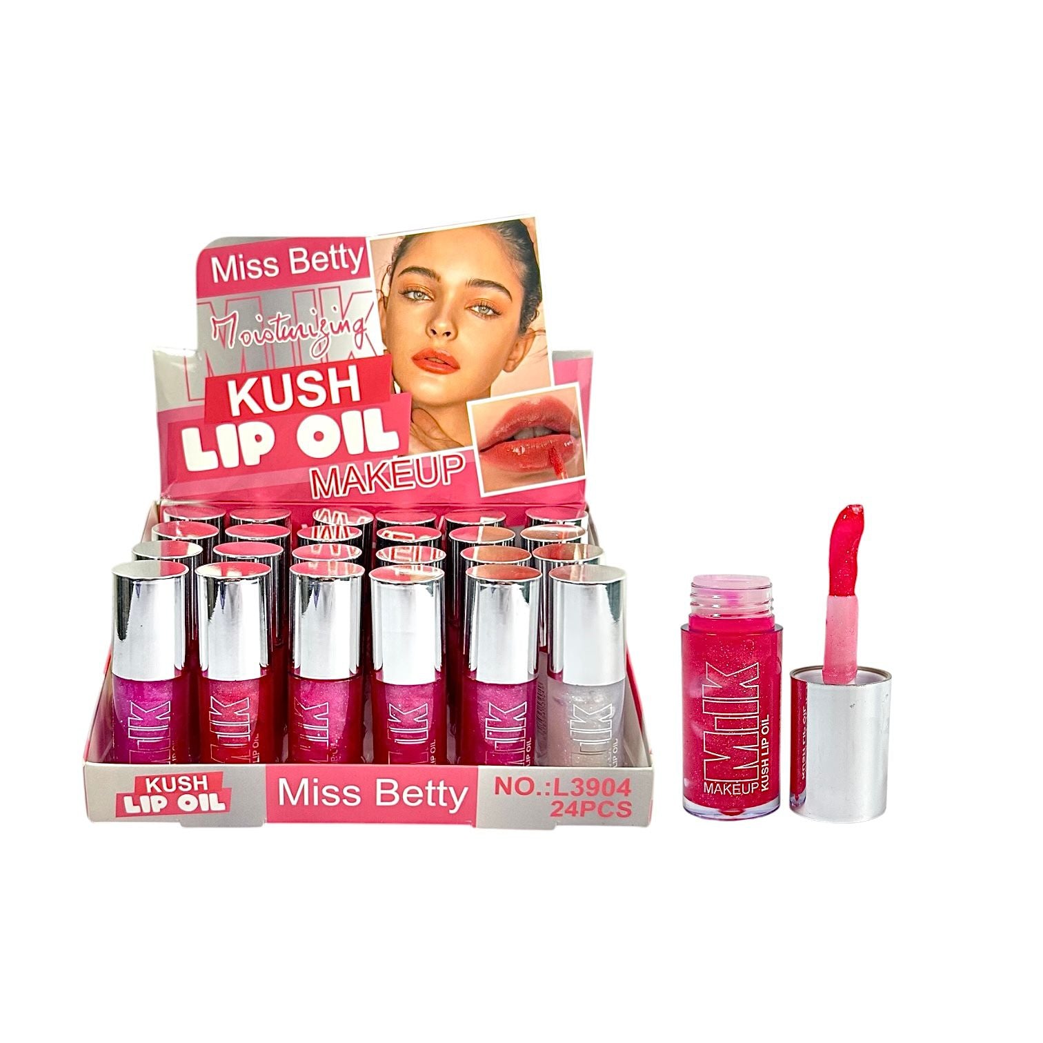BRILLO GLOSS KUSH LIP OIL MILK HUXIABEAUTY / MISS BETTY