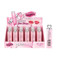 BALSAMO EN BARRA MAGICO LIP BALM TAPA PLATEADA CORAZON ABIERTO HUXIABEAUTY