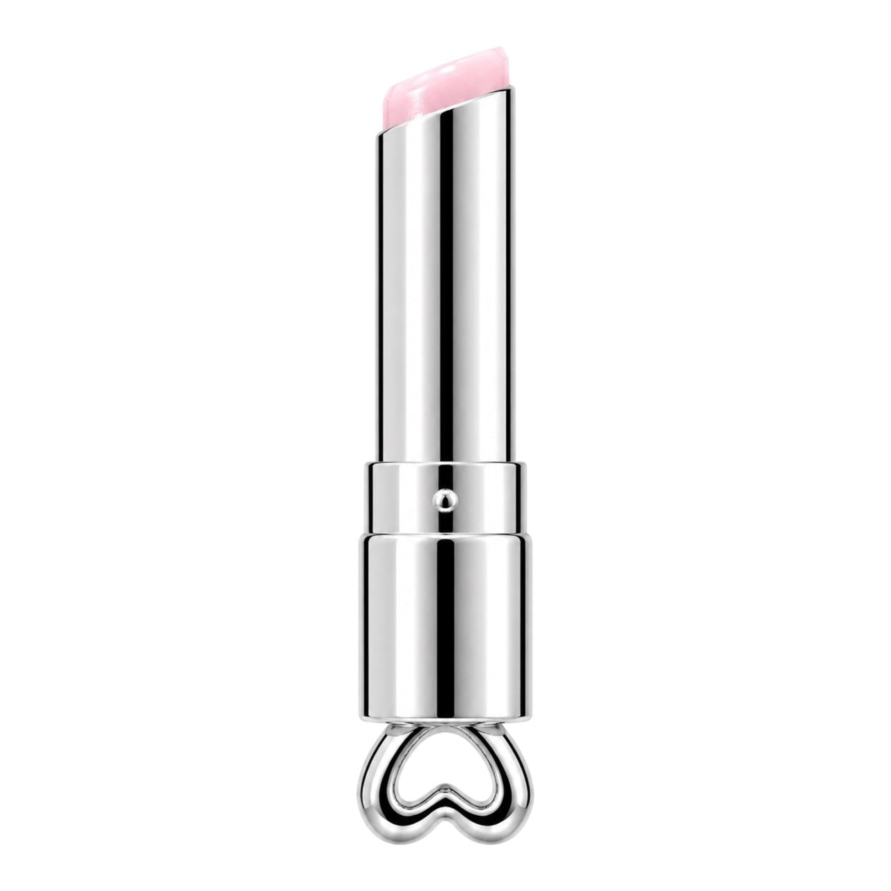 BALSAMO EN BARRA MAGICO LIP BALM TAPA PLATEADA CORAZON ABIERTO HUXIABEAUTY