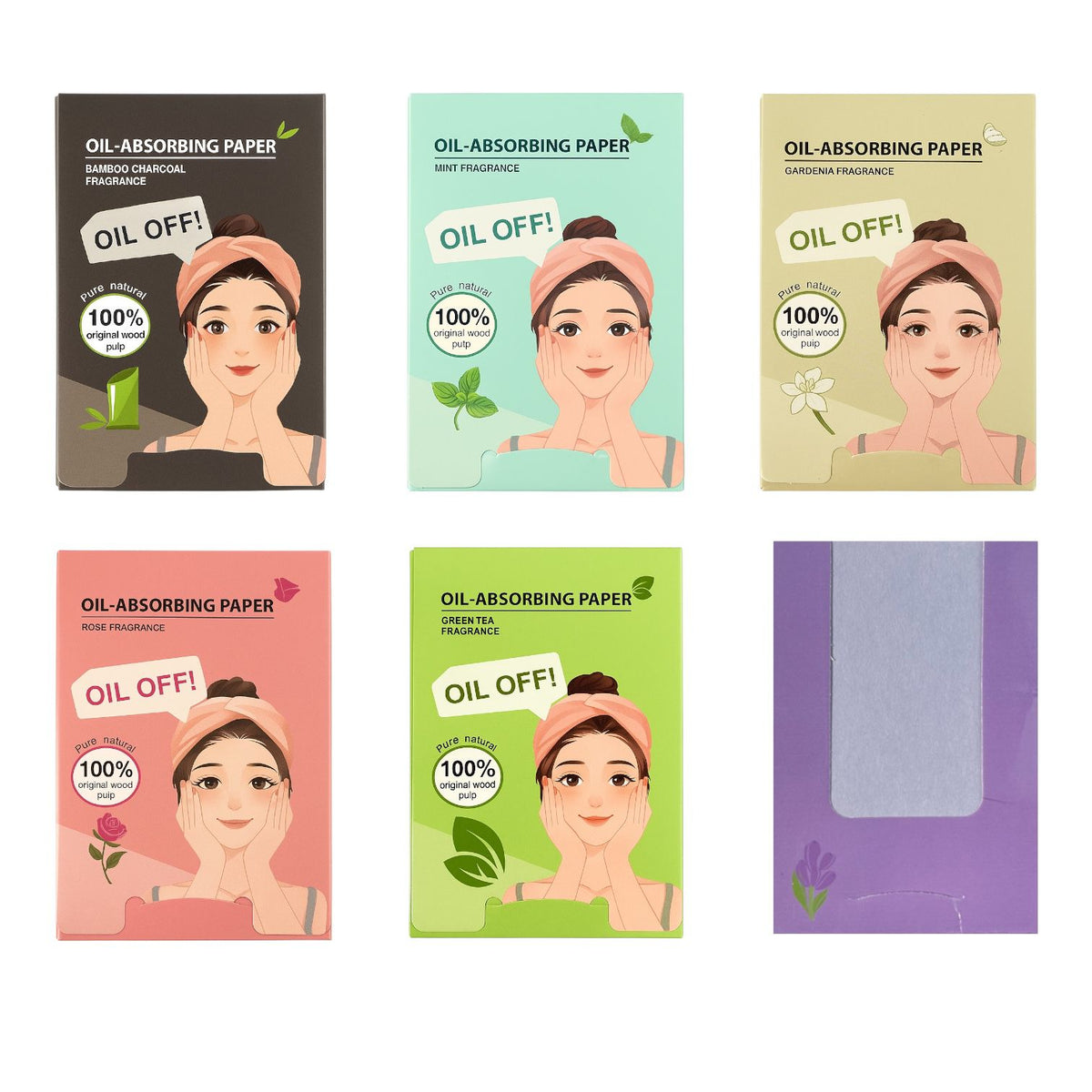 PAPELITOS DE ARROZ X100PC MUÑEQUITA CON BALACA