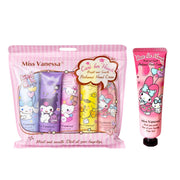 SET X5 CREMA DE MANOS SANRIO MISS VANESSA