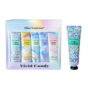 SET X5 CREMA DE MANOS VIVID CANDY MISS VANESSA