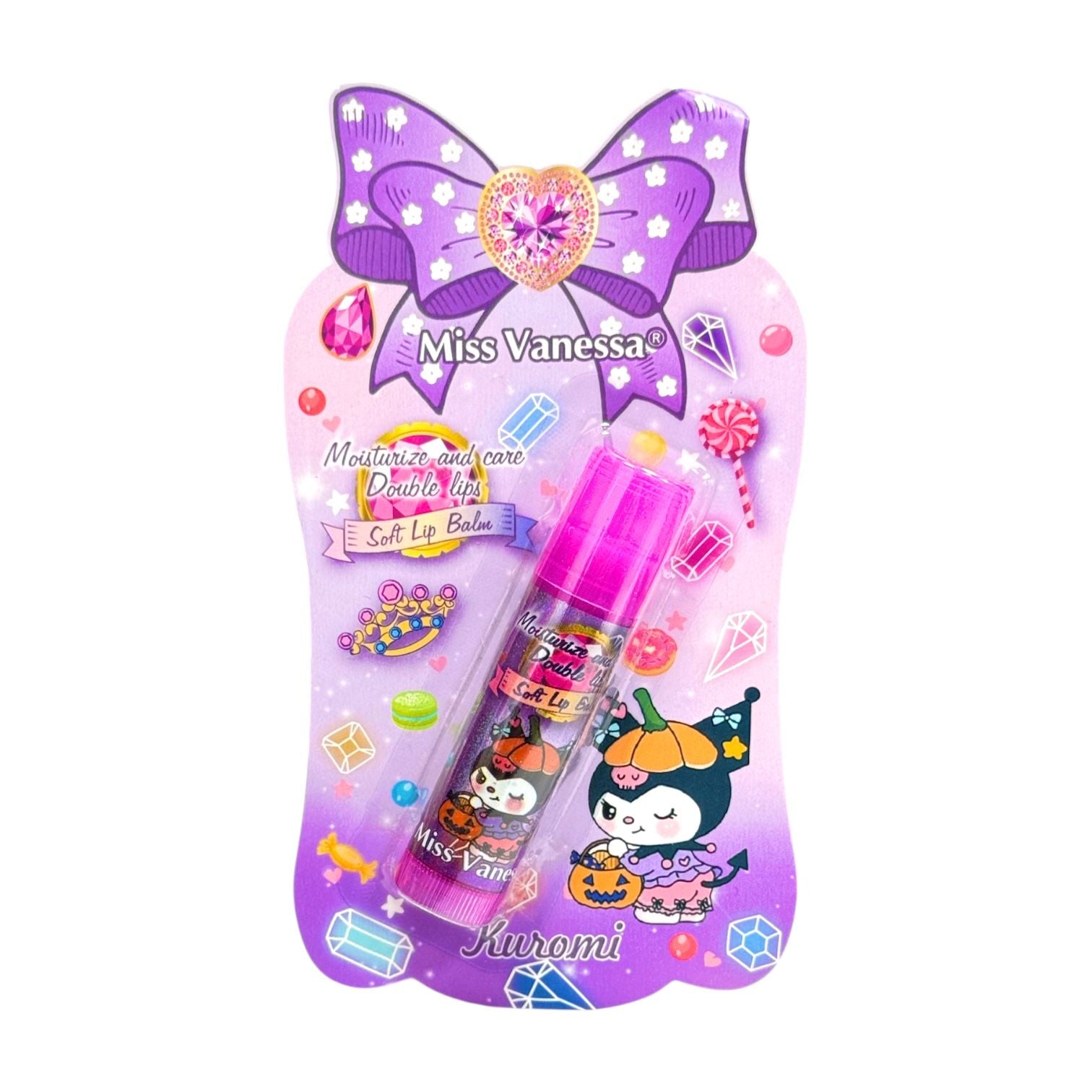 BALSAMO DE LABIOS CARTON KUROMI MISS VANESSA