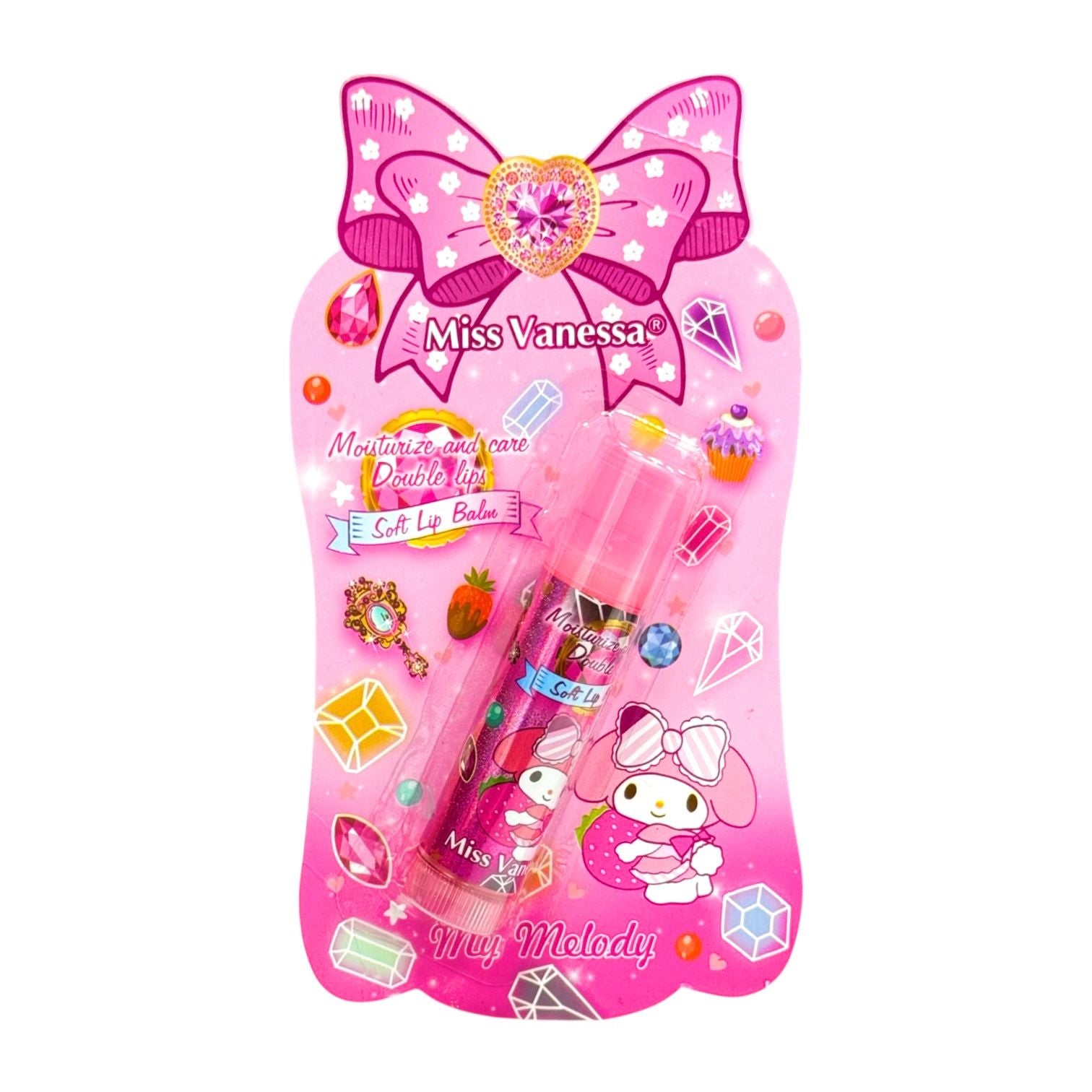 BALSAMO DE LABIOS CARTON MY MELODY MISS VANESSA