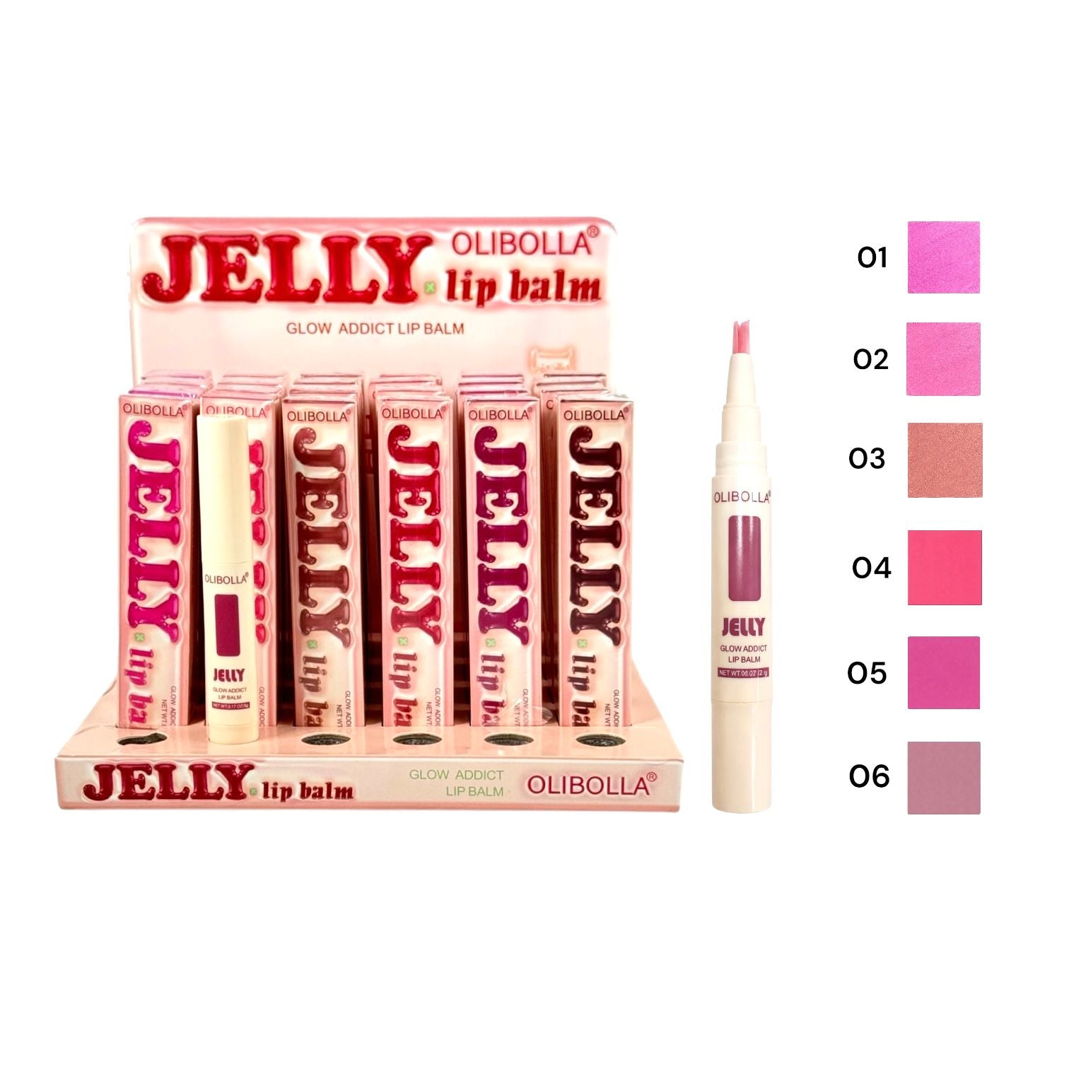 BRILLO GLOSS CON COLOR JELLY OLIBOLLA