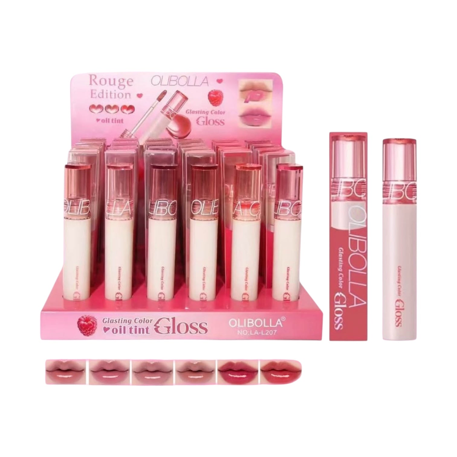 BRILLO GLOSS CON COLOR GLASTING COLOR 5.5ML OLIBOLLA