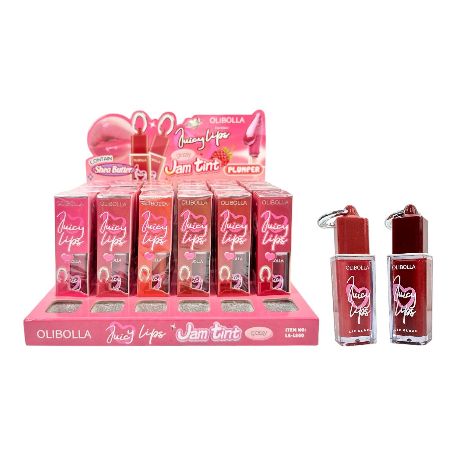 BRILLO VOLUMINIZADOR CON COLOR JUICY LIPS ARGOLLA 4.5ML OLIBOLLA