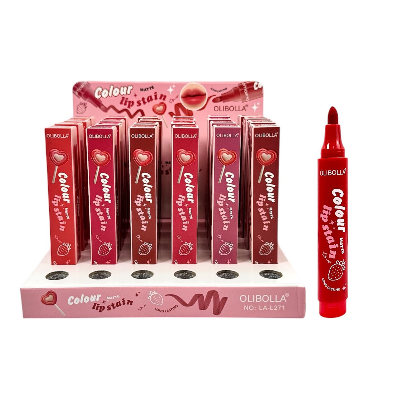 LABIAL MARCADOR LIP STAIN MATTE 3.5ML OLIBOLLA