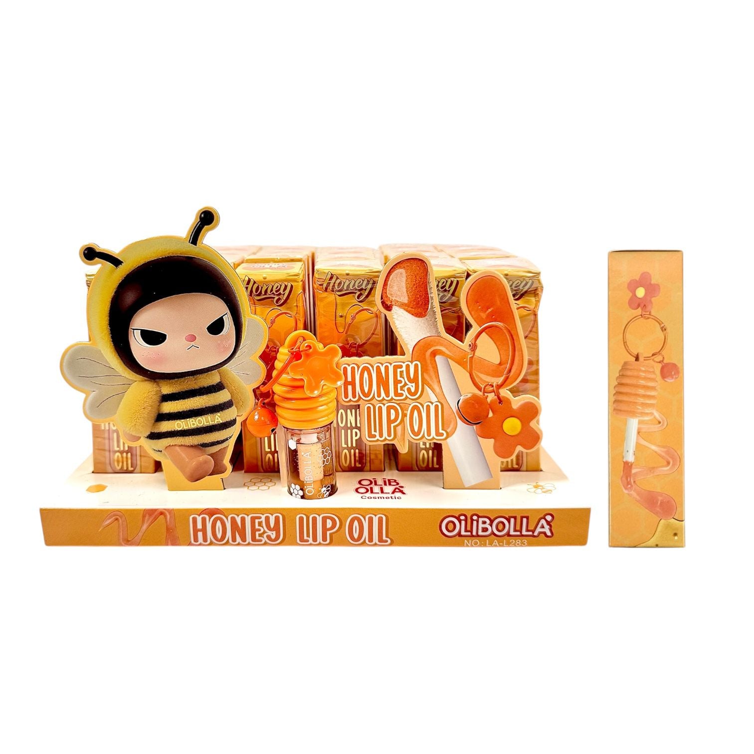 BRILLO GLOSS HONEY LLAVERO  LIP OIL 5.5ML OLIBOLLA