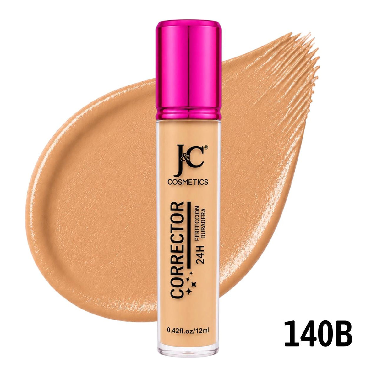 CORRECTOR LIQUIDO 24H 12ML J&C COSMETICS