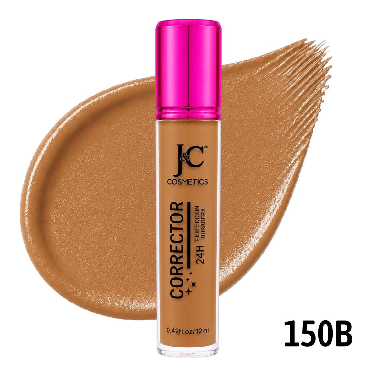 CORRECTOR LIQUIDO 24H 12ML J&C COSMETICS