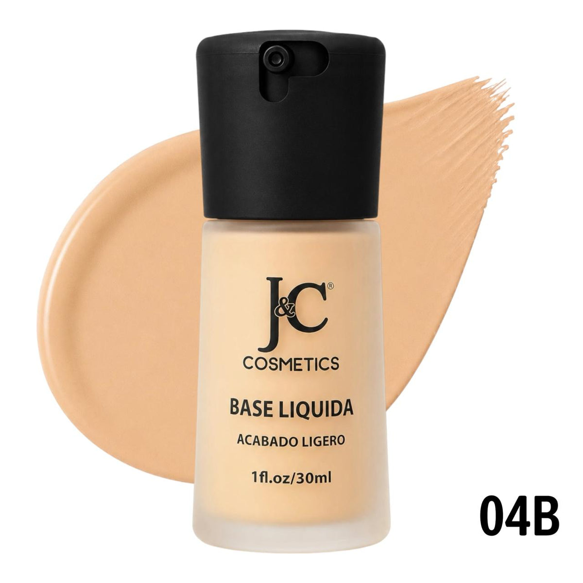 BASE LIQUIDA ACABADO LIGERO 30ML J&C COSMETICS