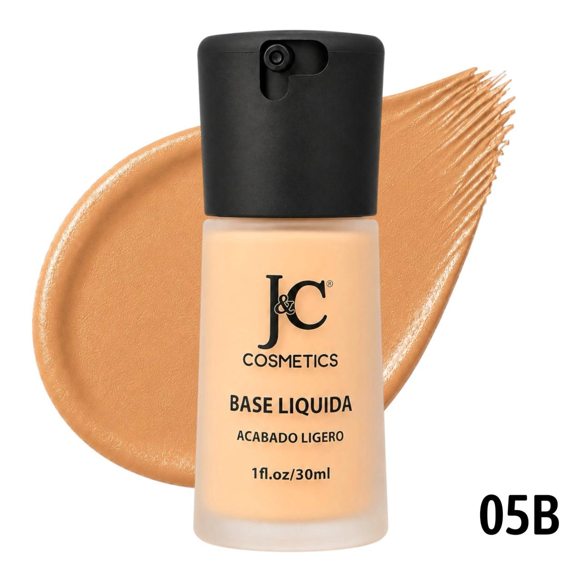 BASE LIQUIDA ACABADO LIGERO 30ML J&C COSMETICS
