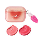 DUO LABIAL Y GLOSS AIRPODS LLAVERO CORAZON BILLION BEAUTY