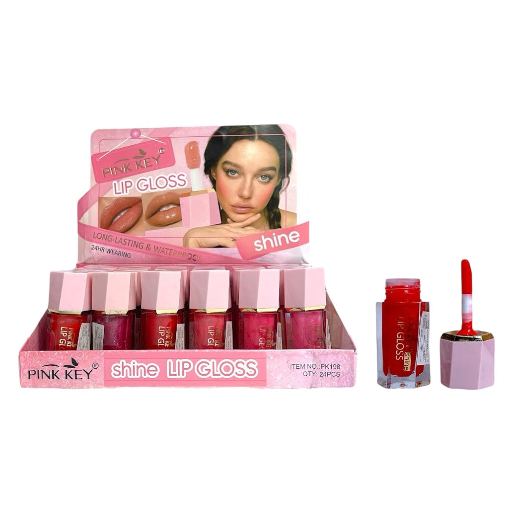 BRILLO GLOSS ESCARCHADO SHINE / BRILLO MAGICO MAGIC PINK KEY