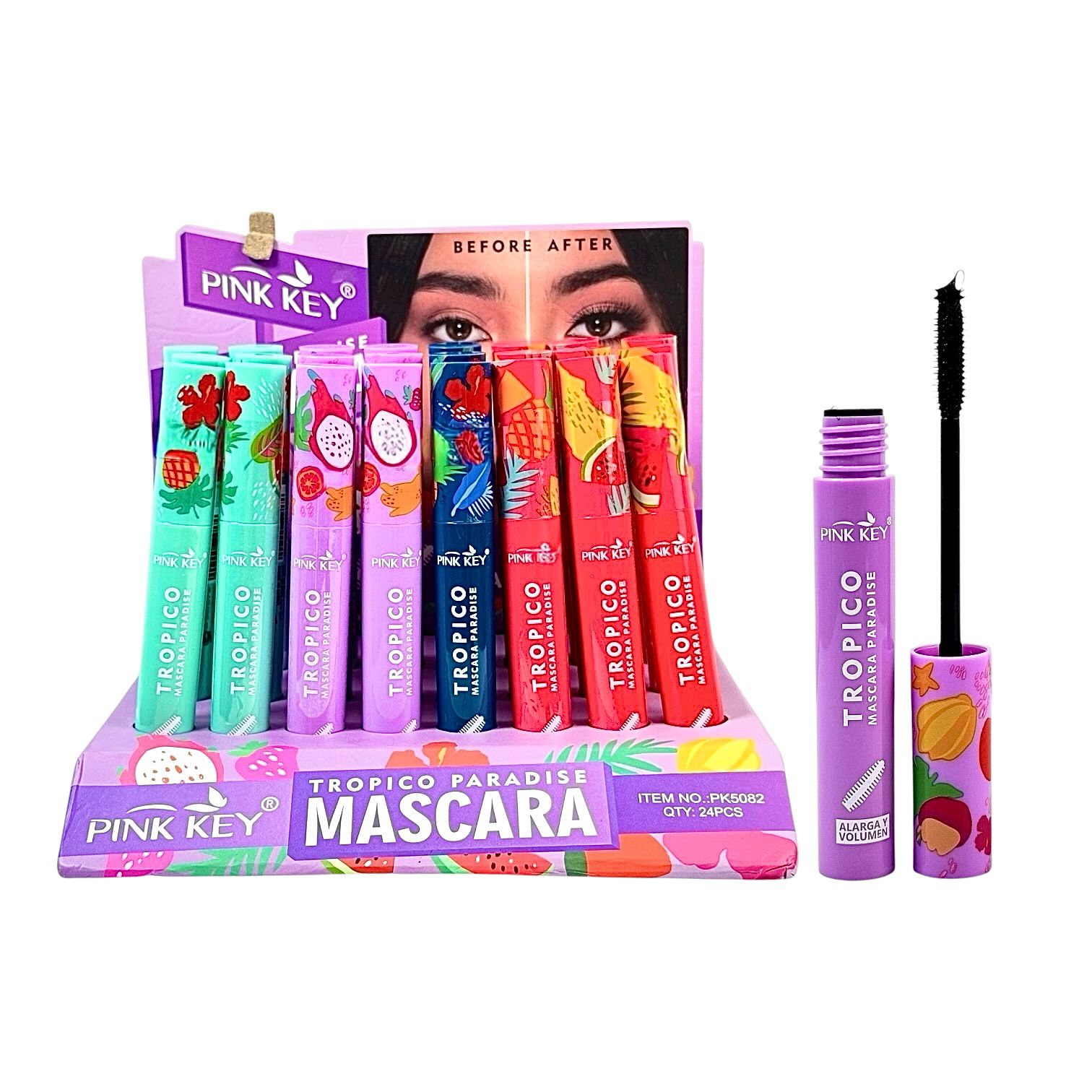 PESTAÑINA TROPICO PARADISE PINK KEY