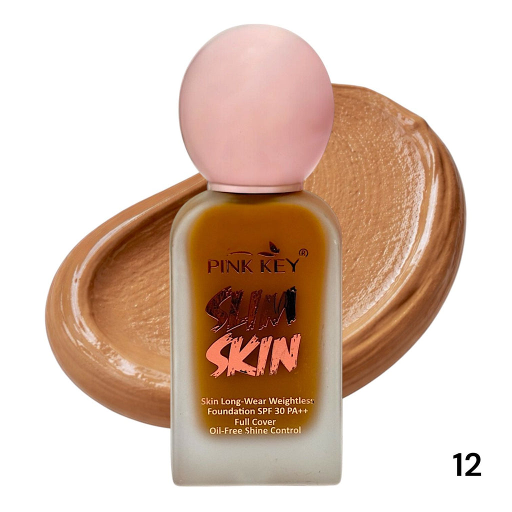 BASE LIQUIDA MATTE SLIM SKIN SPF30 PINK KEY