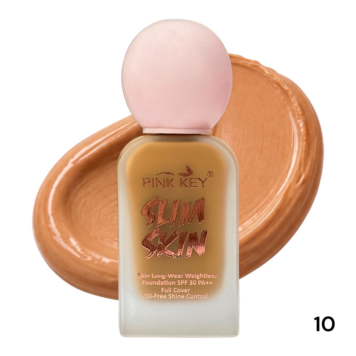 BASE LIQUIDA MATTE SLIM SKIN SPF30 PINK KEY