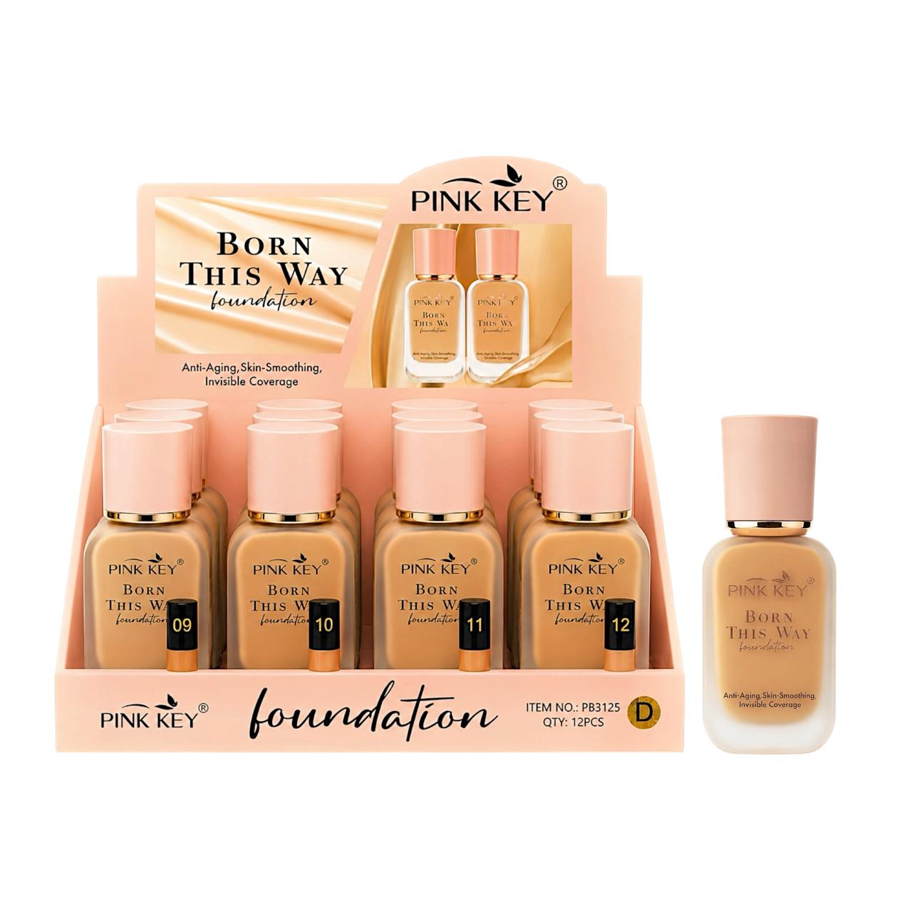 BASE LIQUIDA BORN THIS WAY 40ML PINK KEY