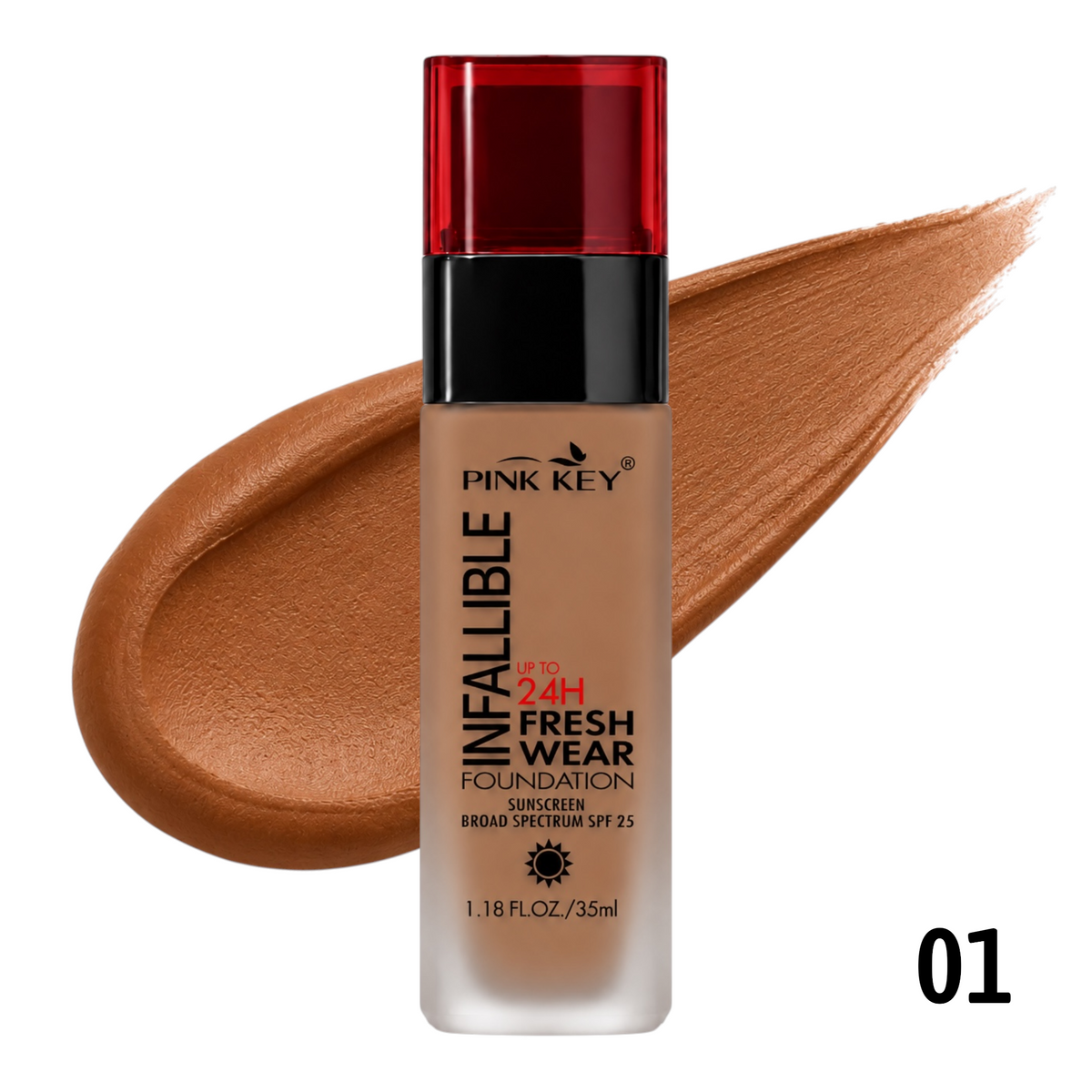 BASE LIQUIDA INFALLIBLE FRESH WEAR PINK KEY