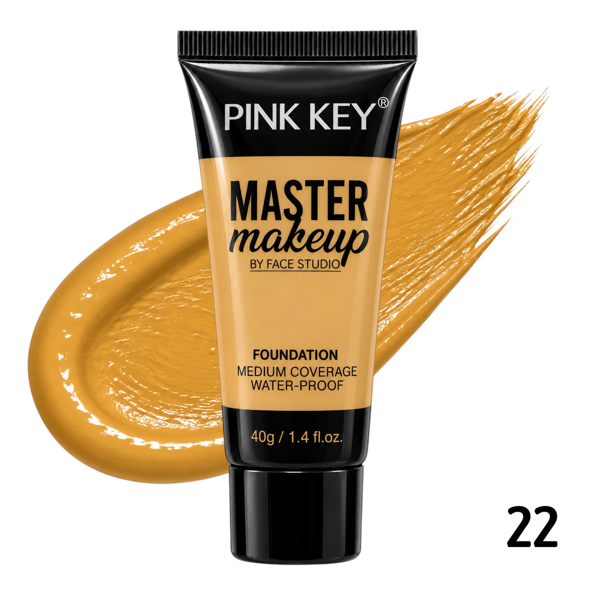 BASE LIQUIDA MASTER MAKEUP 40G PINK KEY