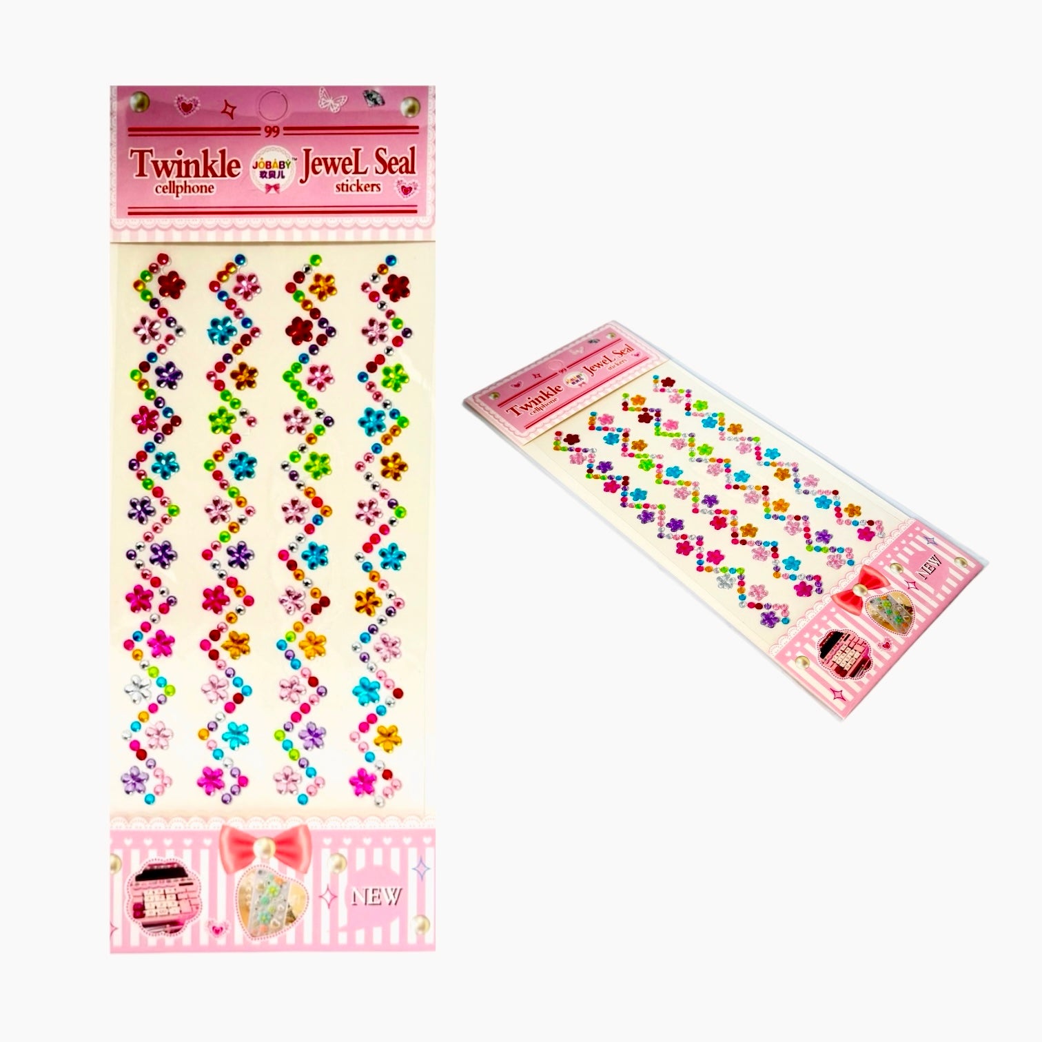 TIRA GEMAS COLORES GRANDES Y PEQUES TWINKLE