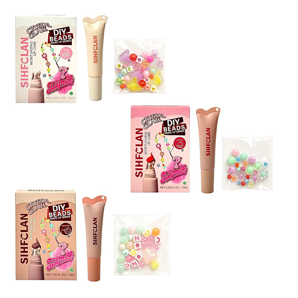 BRILLO GLOSS CON COLOR LLAVERO ARMABLE CRYSTAL GLAZE 10ML SIHFCLAN