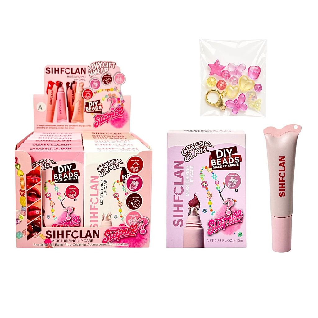 BRILLO GLOSS CON COLOR LLAVERO ARMABLE CRYSTAL GLAZE 10ML SIHFCLAN