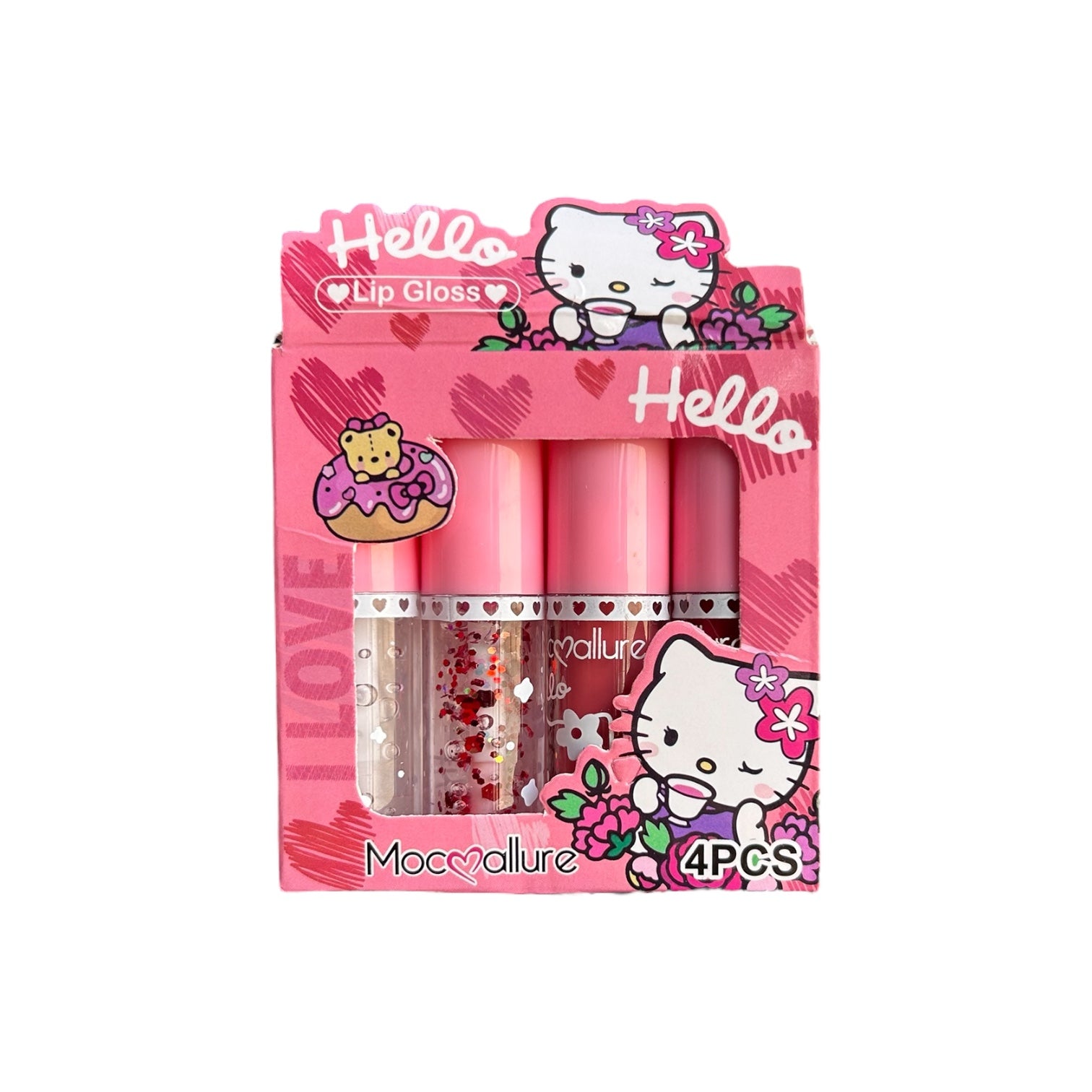 SET X4 LABIAL HELLO KITTY MOCALLURE
