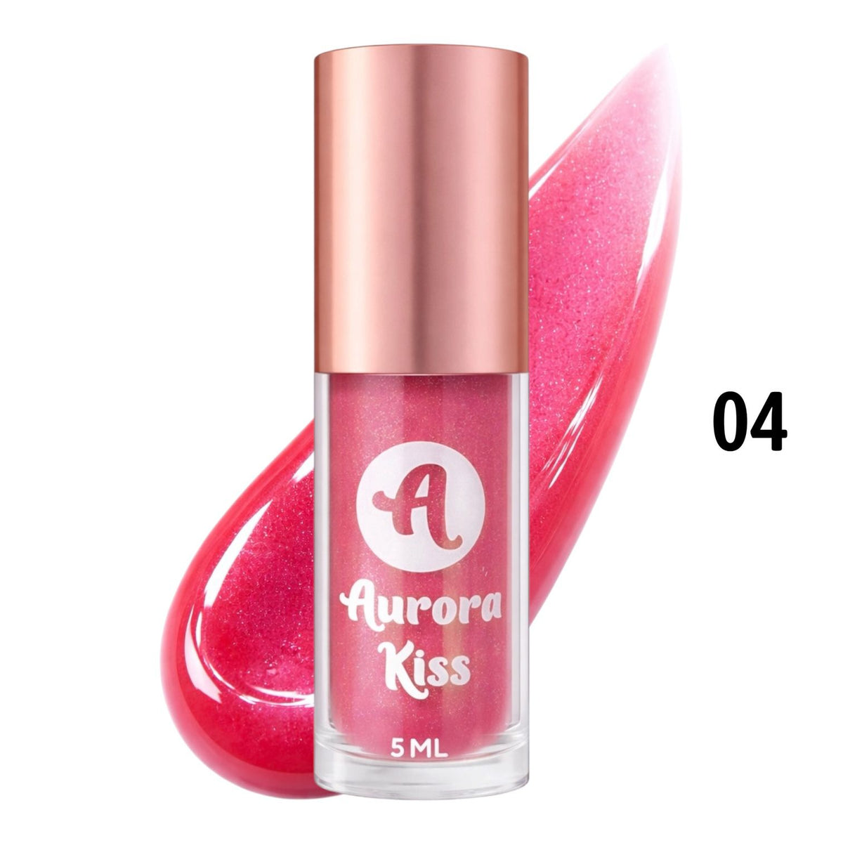 BRILLO GLOSS AURORA KISS 5ML ALMA BEAUTY