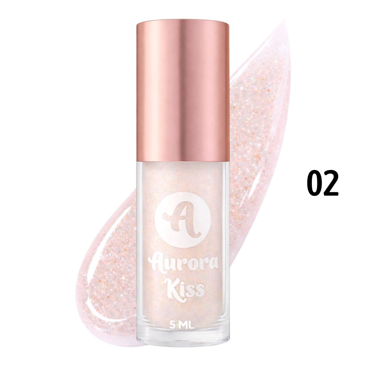 BRILLO GLOSS AURORA KISS 5ML ALMA BEAUTY