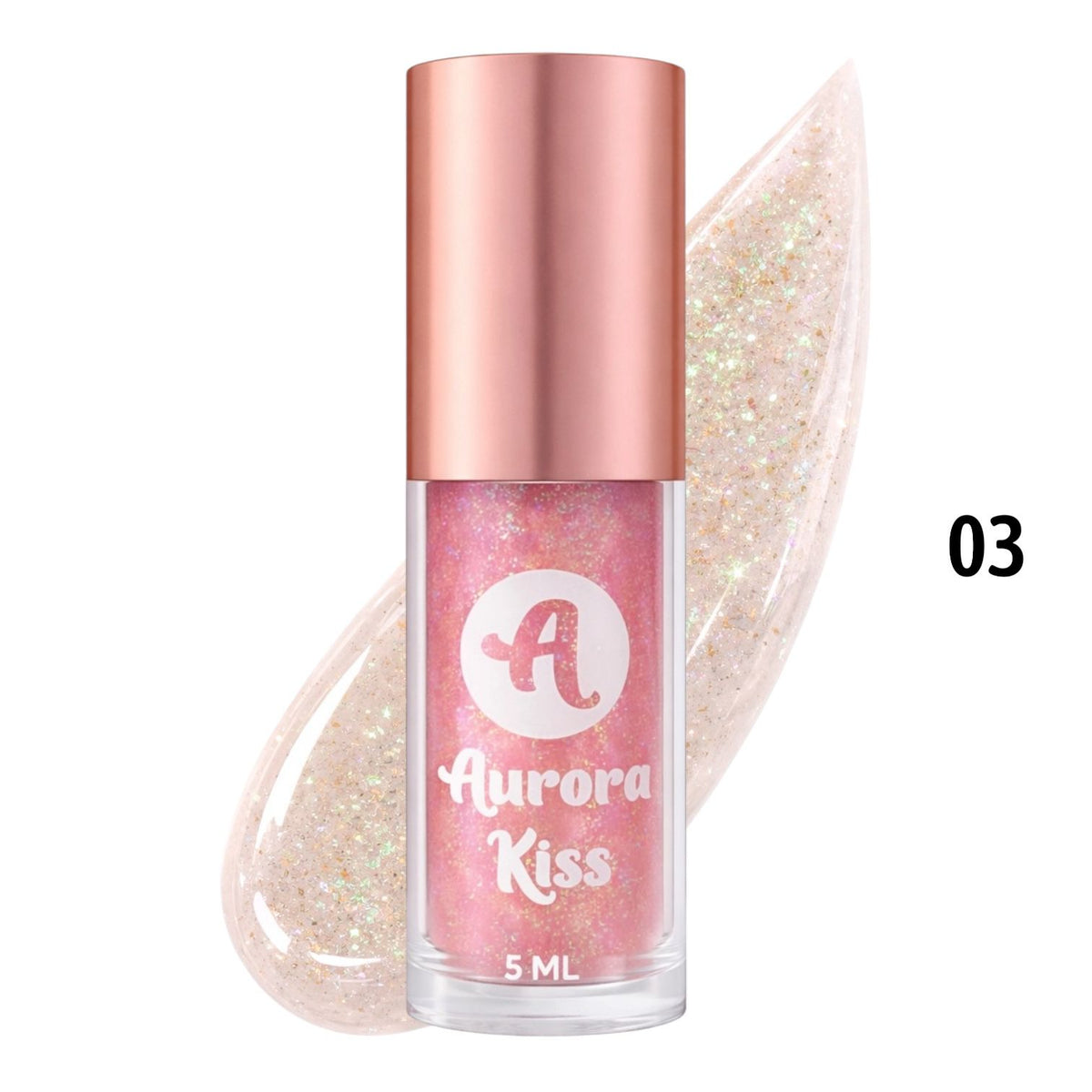 BRILLO GLOSS AURORA KISS 5ML ALMA BEAUTY