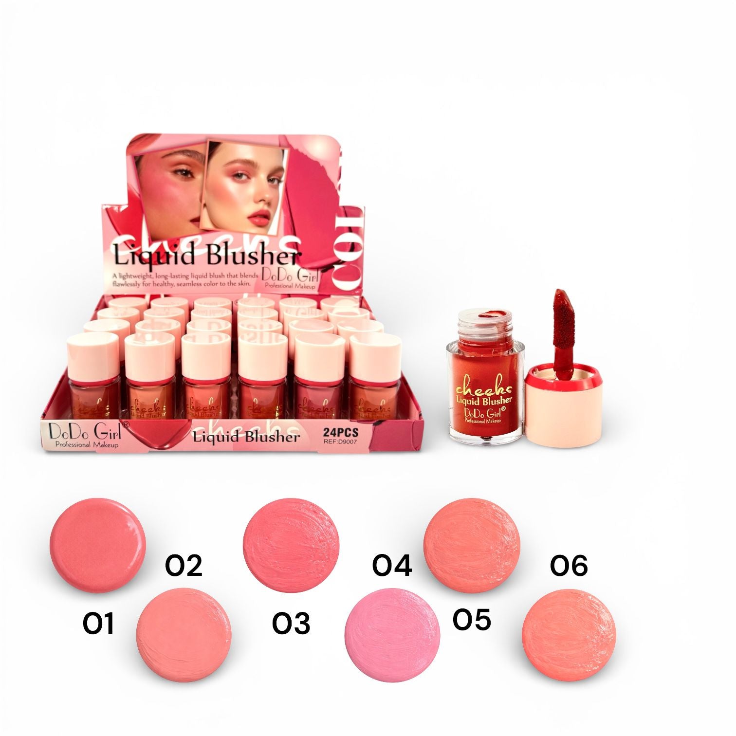 RUBOR LIQUIDO TAPA ROSADA CHEEKS DODO GIRL