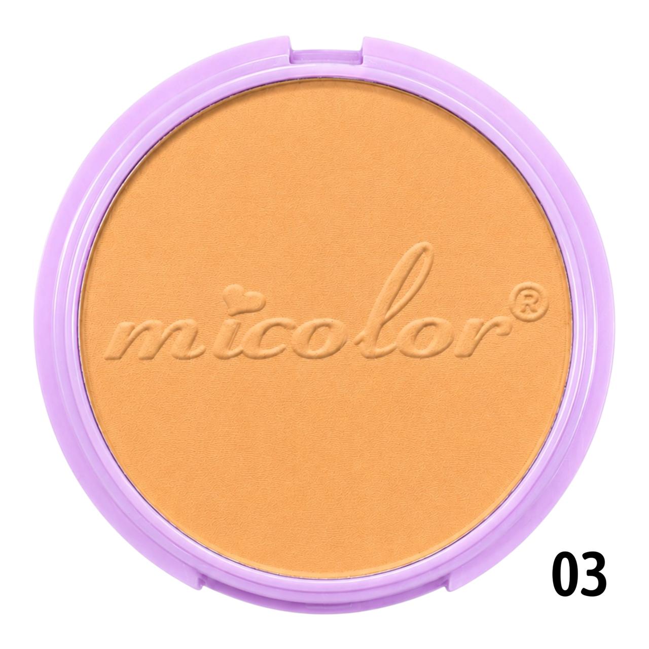 POLVO COMPACTO HOJITAS MICOLOR