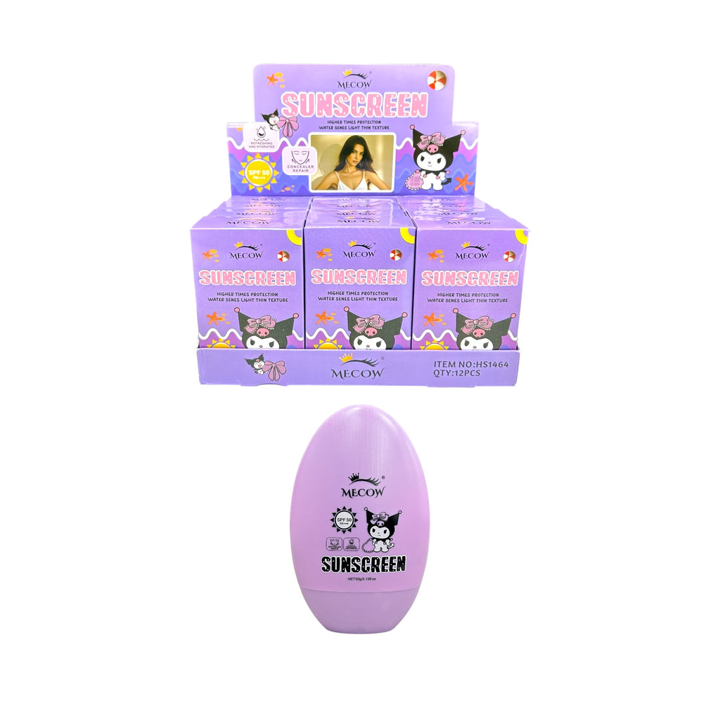 PROTECTOR SOLAR SPF50+ KUROMI HELLO KITTY 60G MECOW