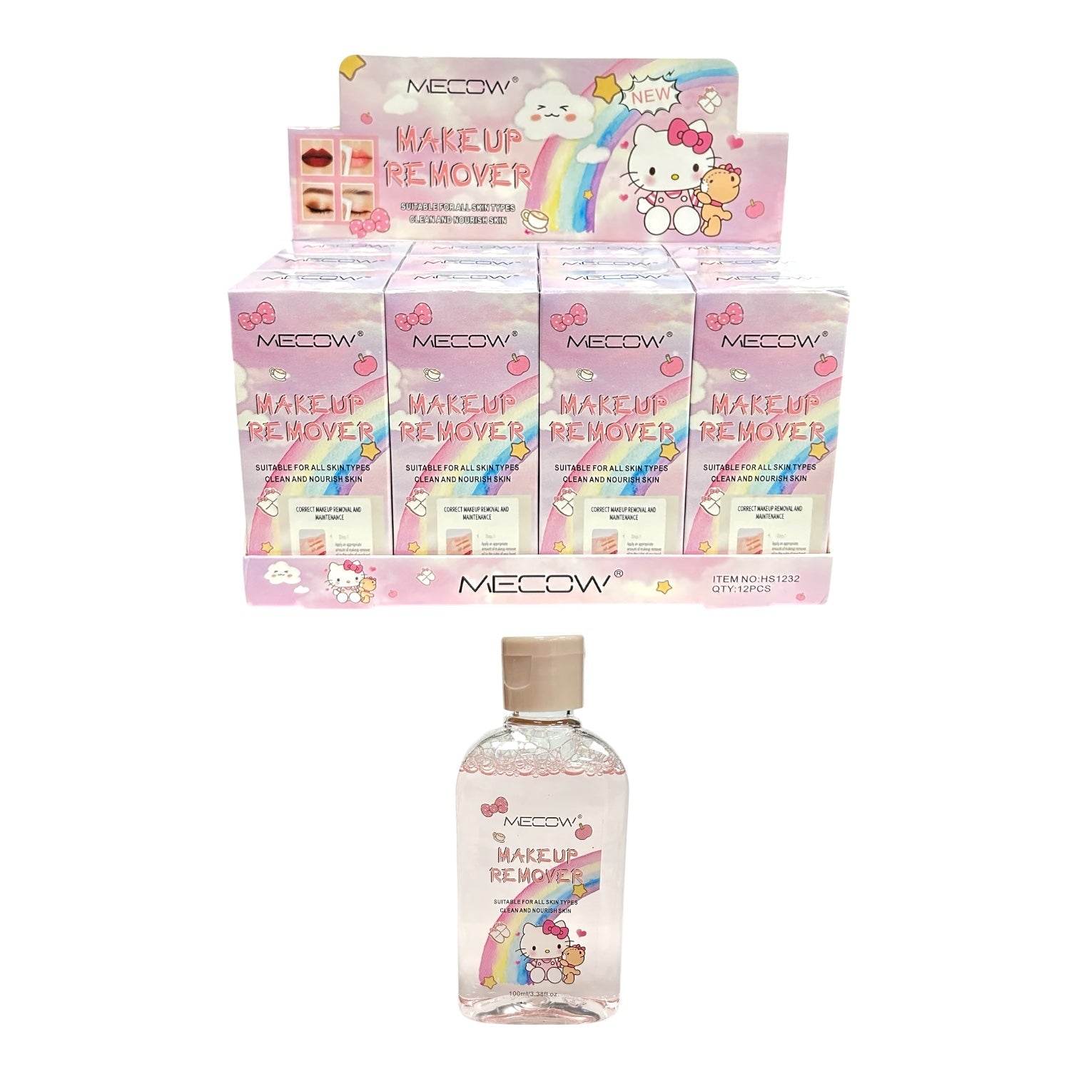 DESMAQUILLANTE HELLO KITTY 100ML MECOW