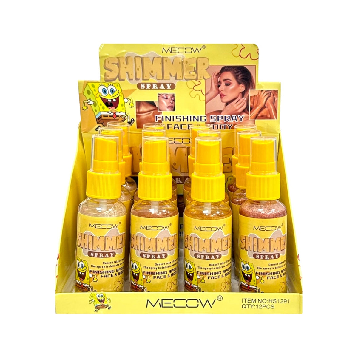 SHIMMER SPRAY BOB ESPONJA MECOW