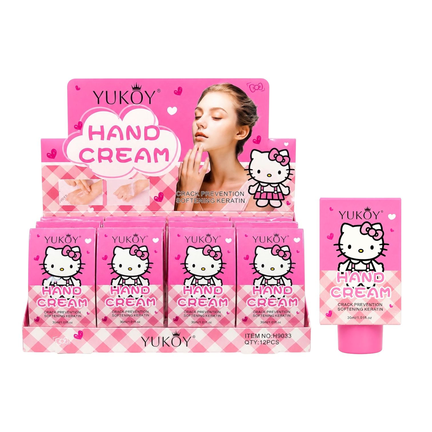 CREMA DE MANOS HELLO KITTY 30ML YUKOY