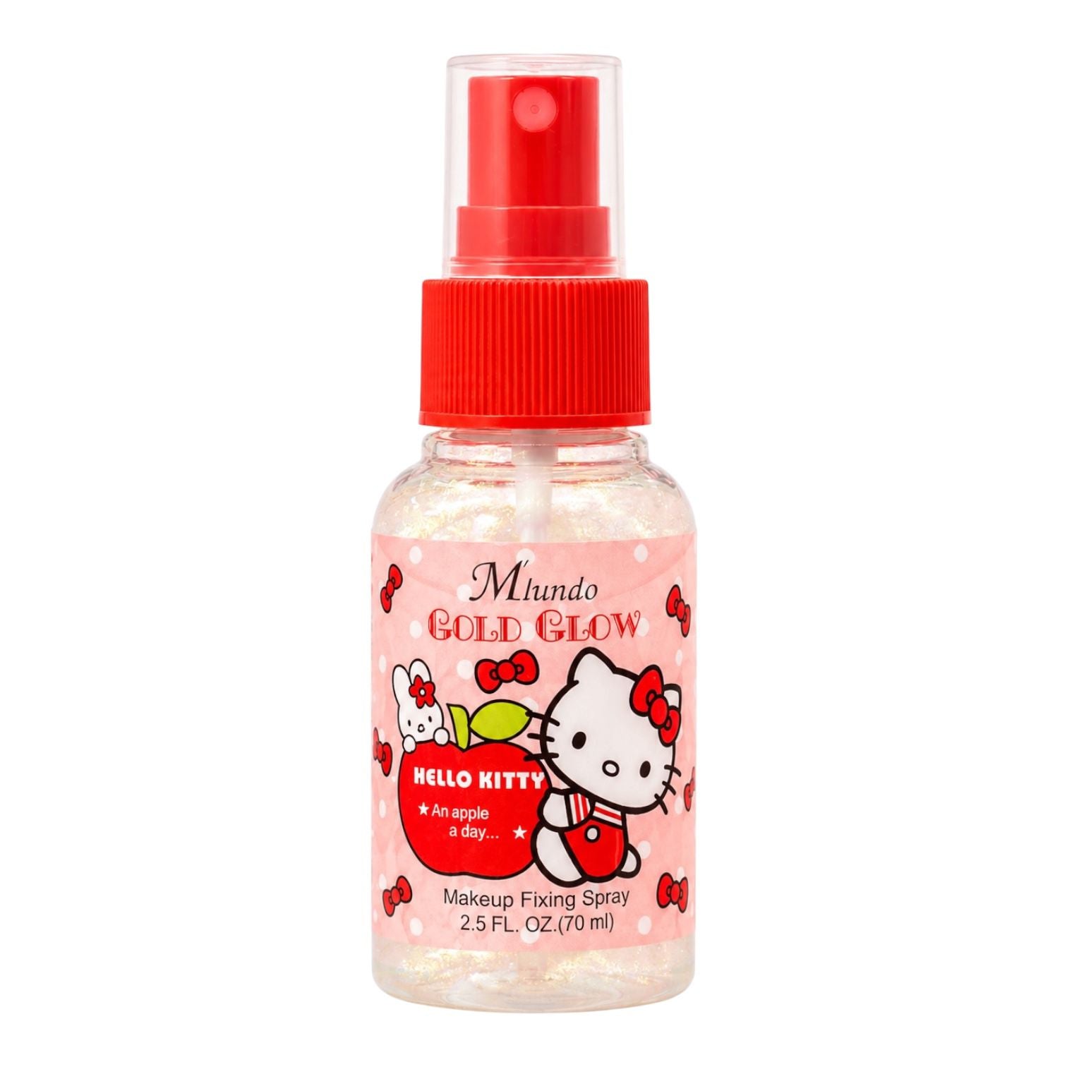 SHIMMER SPRAY GOLD GLOW HELLO KITTY MYSTERY BOX M'LUNDO